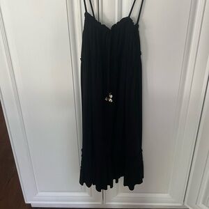 Juicy Couture Black Spaghetti Strap Mini Sundress